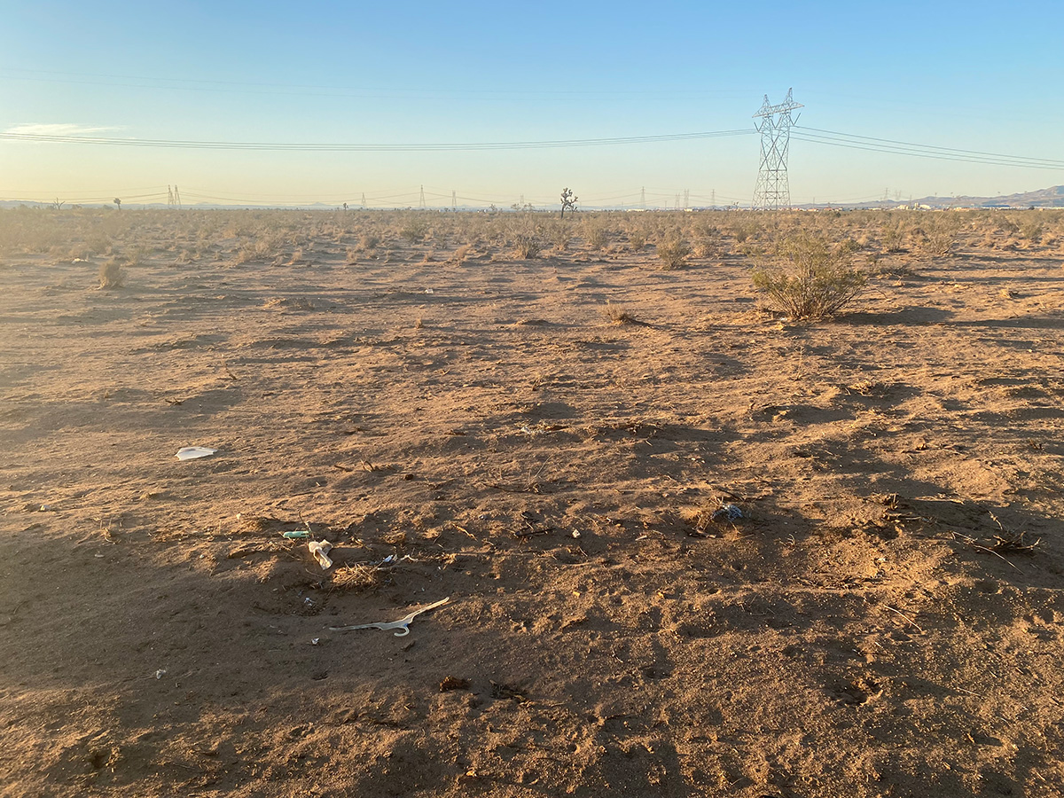 2.7 acres residential in Hesperia CA