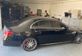 2019 Mercedes E-63 Black on Black.