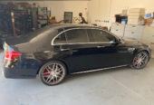 2019 Mercedes E-63 Black on Black.