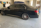2019 Mercedes E-63 Black on Black.