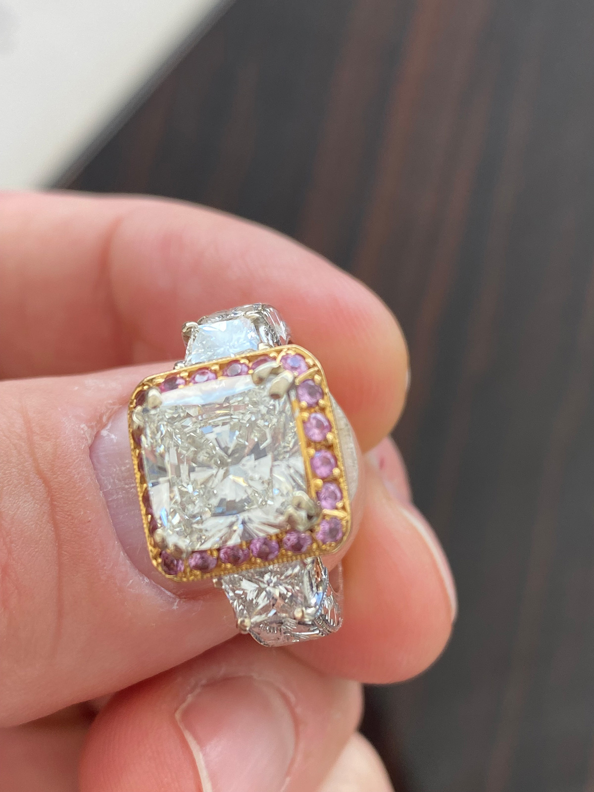 5.10 diamond with custom setting