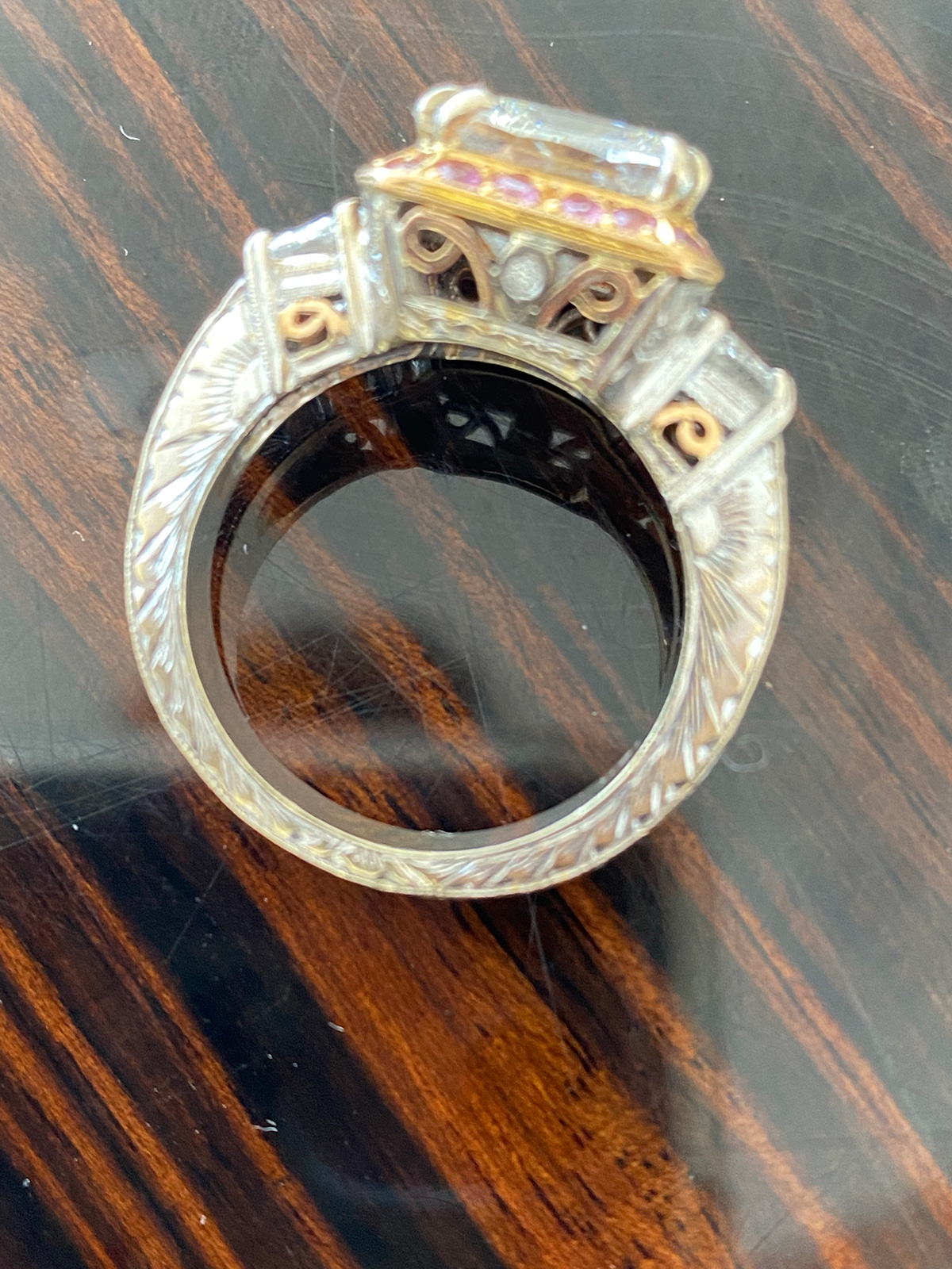 5.10 diamond with custom setting