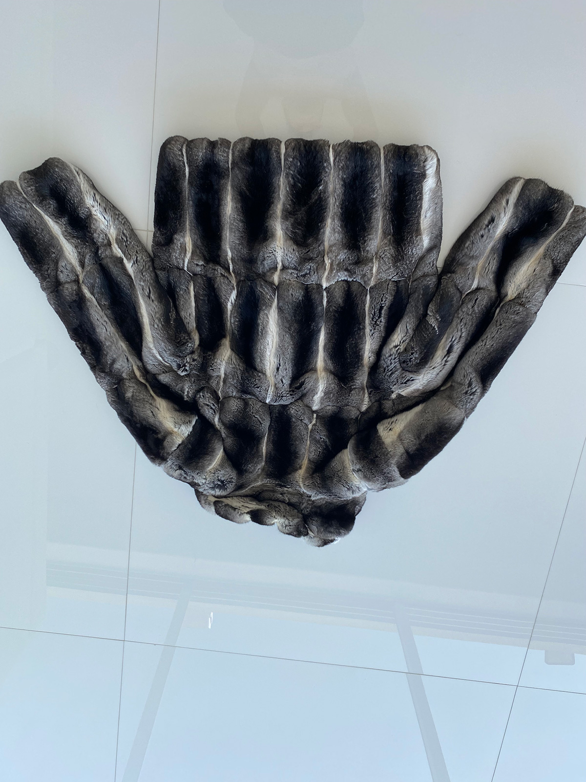 Beautiful men’s Chinchilla fur jacket.