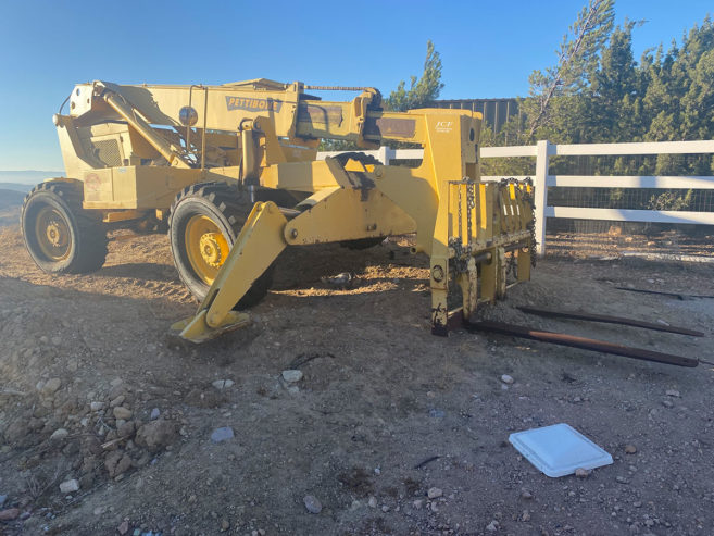 9 ton Pettibone forklift